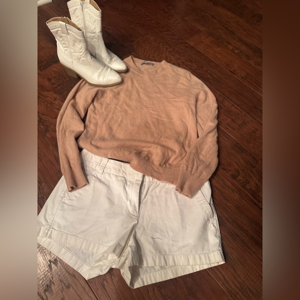 ANTONIO MELANI Champagne Crew Neck Sweater